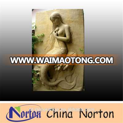 yellow sandstone wall relief sculpture NTMR-R189R