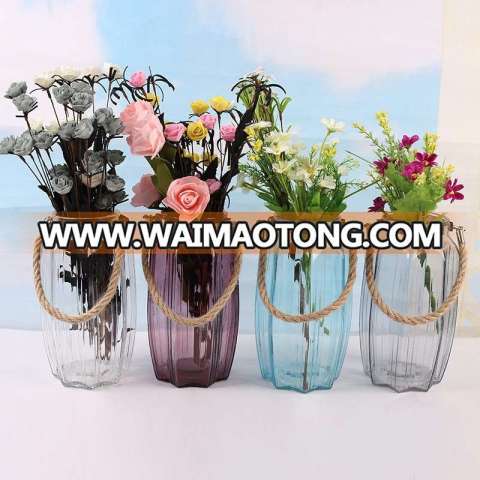 V1001 Colored glass vase /flower vase