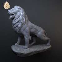 Animal Statue Granite Marble Lion Carving sculpture NTBM-L001