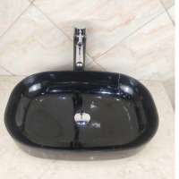 Nero Marquina Customis Marble Sink Art Basin Reasonable Price