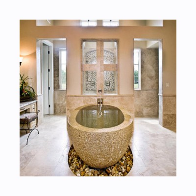 Modern Home Used Natural Stone Carved Solid Freestanding Granite Marble Bathtub Price