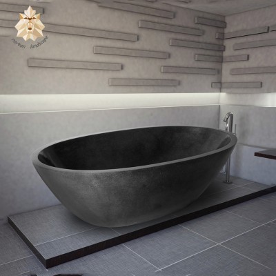 Wholesale freestanding stone bathtub for sale NTMBA-017Y