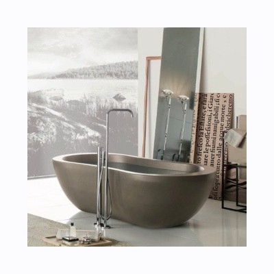 Modern Home Used Freestanding Bathtubs Natural Black Marble Stone Bathroom Bathtub Price